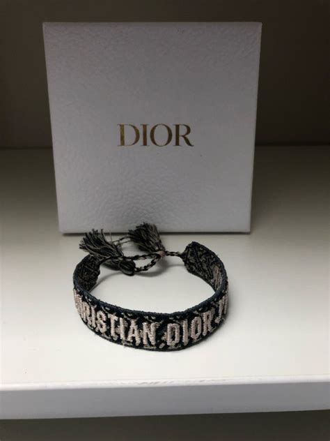 dior bracelet letters|christian dior studded friendship bracelet.